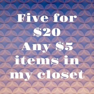 Check out my amazing sale!